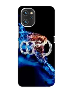 Чехол для UMIDIGI A13 с картинкой «Энергия лого Audi»
