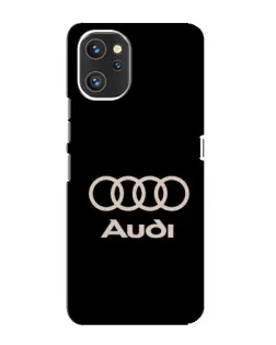 Чехол для UMIDIGI A13 с картинкой «Audi — золотой логотип»