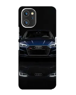 Чехол для UMIDIGI A13 с картинкой «Audi — ночное отражение»