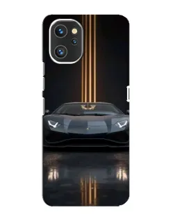 Чохол для UMIDIGI A13 з картинкою «Lamborghini золоті лінії»