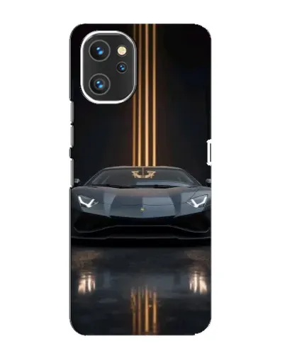 Чохол для UMIDIGI A13 з картинкою «Lamborghini золоті лінії»