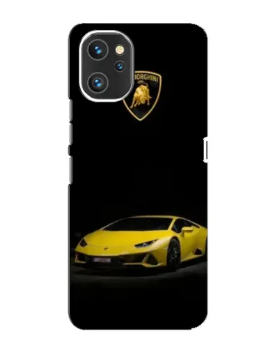 Чохол для UMIDIGI A13 з картинкою «Lamborghini жовтий акцент»