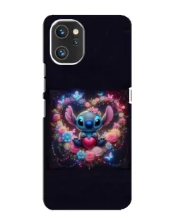 Чехол для UMIDIGI A13 с картинкой «Stitch в цветах»