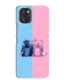 Чехол для UMIDIGI A13 с картинкой «Stitch и Angel Love»