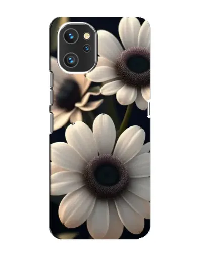 Чехол для UMIDIGI A13 с картинкой «Белые маргаритки макро»