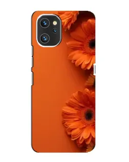 Чехол для UMIDIGI A13 с картинкой «Оранжевые герберы»