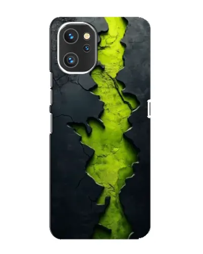 Чехол для UMIDIGI A13 с картинкой «Салатовый разлом скалы» Чехол для UMIDIGI A13 с картинкой «Салатовый разлом скалы»