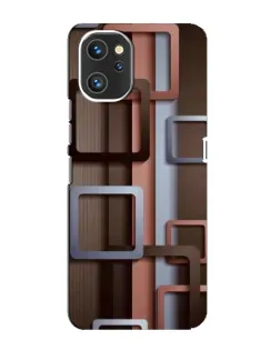 Чохол для UMIDIGI A13 з картинкою «Коричневі об'ємні квадрати» Чохол для UMIDIGI A13 з картинкою «Коричневі об'ємні квадрати»