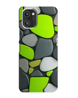 Чехол для UMIDIGI A13 с картинкой «Яркая неоновая галька»