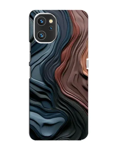 Чехол для UMIDIGI A13 с картинкой «Цветные волны каньона» Чехол для UMIDIGI A13 с картинкой «Цветные волны каньона»