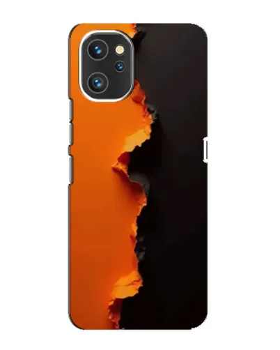 Чехол для UMIDIGI A13 с картинкой «Оранжевый разлом» Чехол для UMIDIGI A13 с картинкой «Оранжевый разлом»