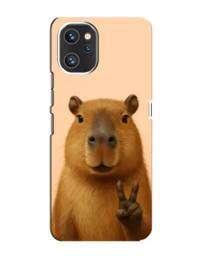 Чохол для UMIDIGI A13 з картинкою «Капібара вікторія»