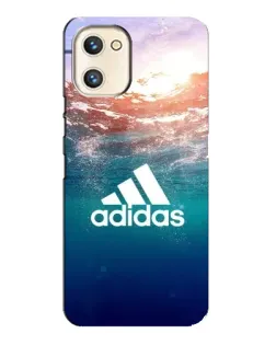 Чехол для UMIDIGI A13s с картинкой «Океанская глубина адидас»