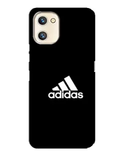 Чехол для UMIDIGI A13s с картинкой «Черная классика Adidas»