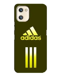 Чехол для UMIDIGI A13s с картинкой «Оливковый градиент Adidas»