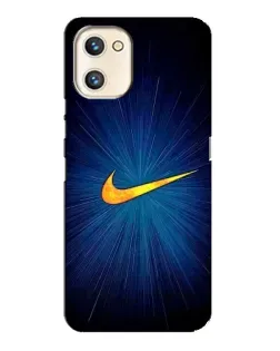 Чехол для UMIDIGI A13s с картинкой «Синий пульс Nike» Чехол для UMIDIGI A13s с картинкой «Синий пульс Nike»
