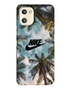 Чехол для UMIDIGI A13s с картинкой «Тропический принт Nike» Чехол для UMIDIGI A13s с картинкой «Тропический принт Nike»