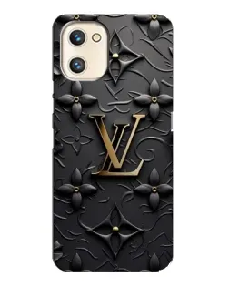 Чехол для UMIDIGI A13s с картинкой «Кожаная текстура LV»