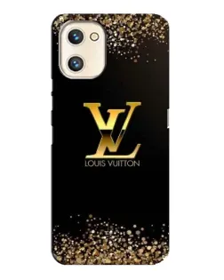 Чехол для UMIDIGI A13s с картинкой «LV — золотые искры»