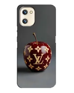 Чехол для UMIDIGI A13s с картинкой «Красное яблоко LV»