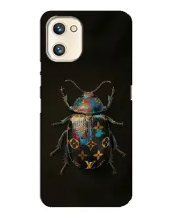 Чехол для UMIDIGI A13s с картинкой «LV — мраморный принт»