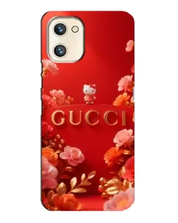 Чехол для UMIDIGI A13s с картинкой «Gucci — золотой сад»