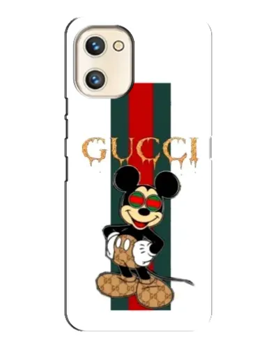 Чехол для UMIDIGI A13s с картинкой «Микки Маус Gucci — полосы» Чехол для UMIDIGI A13s с картинкой «Микки Маус Gucci — полосы»