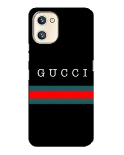 Чехол для UMIDIGI A13s с картинкой «Gucci — красный пояс»