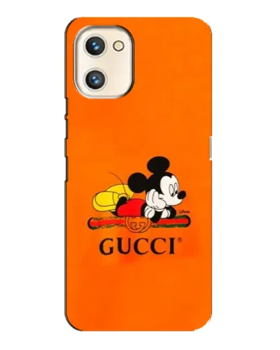 Чехол для UMIDIGI A13s с картинкой «Микки Маус Gucci — оранж» Чехол для UMIDIGI A13s с картинкой «Микки Маус Gucci — оранж»