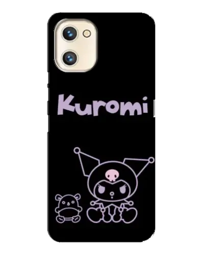Чехол для UMIDIGI A13s с картинкой «Kuromi — черный минимализм» Чехол для UMIDIGI A13s с картинкой «Kuromi — черный минимализм»