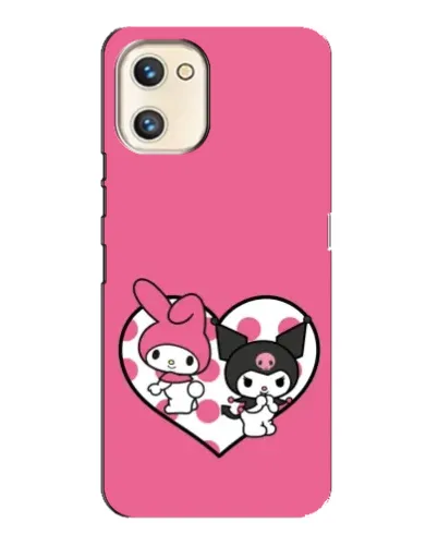 Чехол для UMIDIGI A13s с картинкой «Kuromi и My Melody» Чехол для UMIDIGI A13s с картинкой «Kuromi и My Melody»