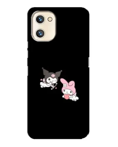 Чехол для UMIDIGI A13s с картинкой «My Melody и Kuromi» Чехол для UMIDIGI A13s с картинкой «My Melody и Kuromi»