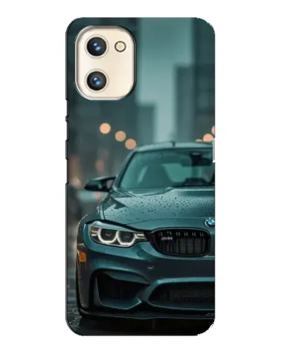 Чехол для UMIDIGI A13s с картинкой «BMW в огнях города»