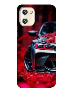 Чехол для UMIDIGI A13s с картинкой «Спортивная BMW и цветы» Чехол для UMIDIGI A13s с картинкой «Спортивная BMW и цветы»