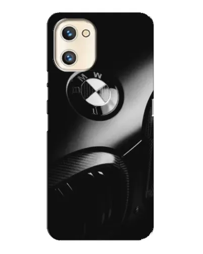 Чехол для UMIDIGI A13s с картинкой «Эмблема BMW — макро»