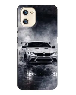 Чехол для UMIDIGI A13s с картинкой «BMW сквозь туман» Чехол для UMIDIGI A13s с картинкой «BMW сквозь туман»