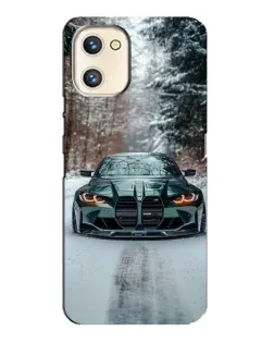 Чехол для UMIDIGI A13s с картинкой «BMW в зимнем лесу» Чехол для UMIDIGI A13s с картинкой «BMW в зимнем лесу»