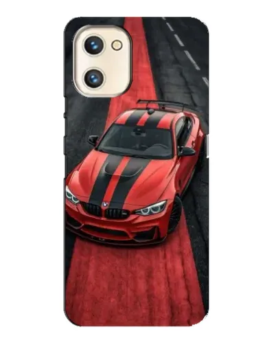 Чехол для UMIDIGI A13s с картинкой «BMW на красной дорожке»
