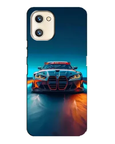 Чехол для UMIDIGI A13s с картинкой «BMW — огни неона» Чехол для UMIDIGI A13s с картинкой «BMW — огни неона»