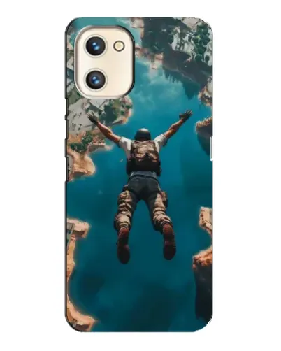 Чехол для UMIDIGI A13s с картинкой «PUBG — свободное падение»