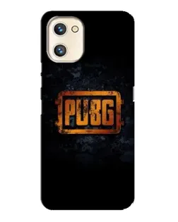 Чехол для UMIDIGI A13s с картинкой «PUBG — золотой логотип»