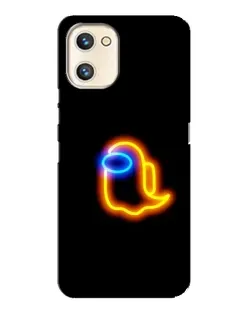 Чохол для UMIDIGI A13s з картинкою «Among Us неонове сяйво»