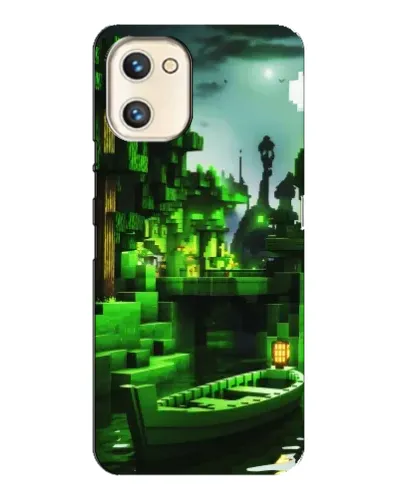 Чехол для UMIDIGI A13s с картинкой «Minecraft лесной пейзаж» Чехол для UMIDIGI A13s с картинкой «Minecraft лесной пейзаж»