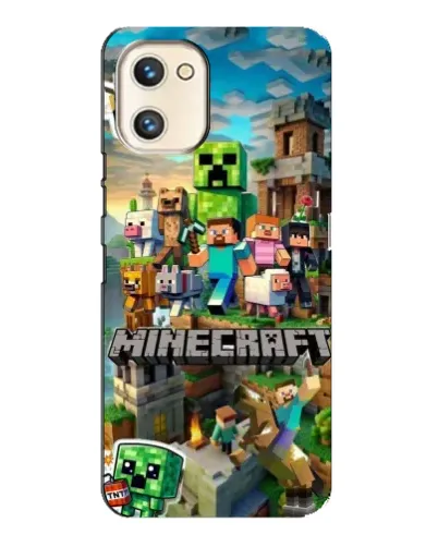 Чехол для UMIDIGI A13s с картинкой «Замок Minecraft» Чехол для UMIDIGI A13s с картинкой «Замок Minecraft»