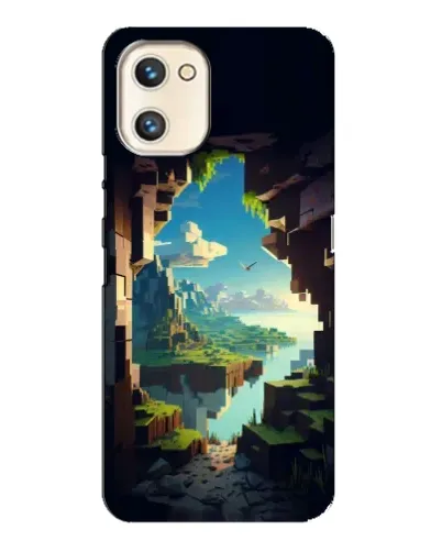 Чехол для UMIDIGI A13s с картинкой «Вид из пещеры» Чехол для UMIDIGI A13s с картинкой «Вид из пещеры»
