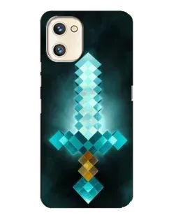 Чохол для UMIDIGI A13s з картинкою «Алмазний меч неон» Чохол для UMIDIGI A13s з картинкою «Алмазний меч неон»