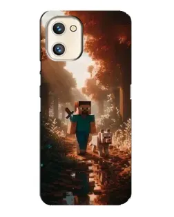Чохол для UMIDIGI A13s з картинкою «Стів у лісі» Чохол для UMIDIGI A13s з картинкою «Стів у лісі»