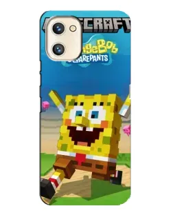 Чохол для UMIDIGI A13s з картинкою «Губка Боб Minecraft» Чохол для UMIDIGI A13s з картинкою «Губка Боб Minecraft»