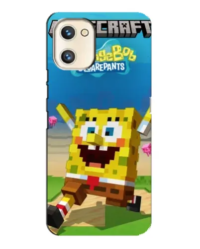 Чохол для UMIDIGI A13s з картинкою «Губка Боб Minecraft» Чохол для UMIDIGI A13s з картинкою «Губка Боб Minecraft»