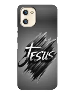 Чехол для UMIDIGI A13s с картинкой «Надпись Jesus Graffiti»